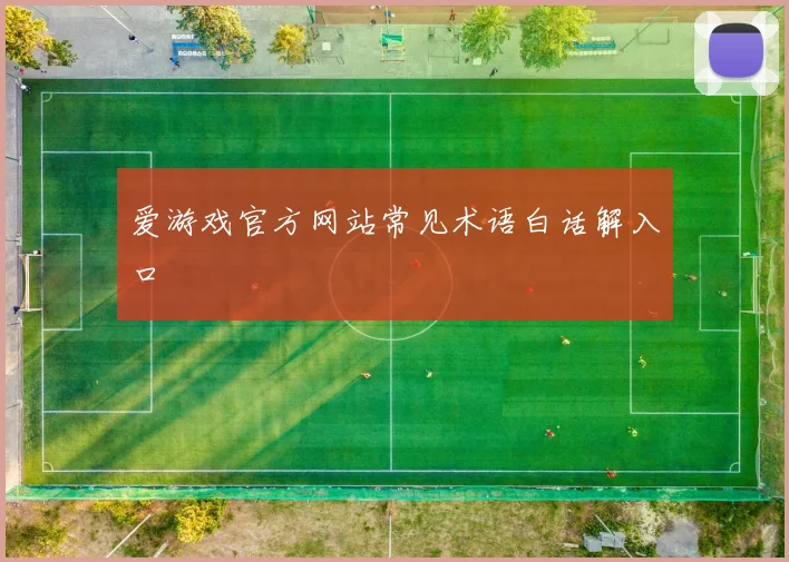 爱游戏官方网站常见术语白话解入口
